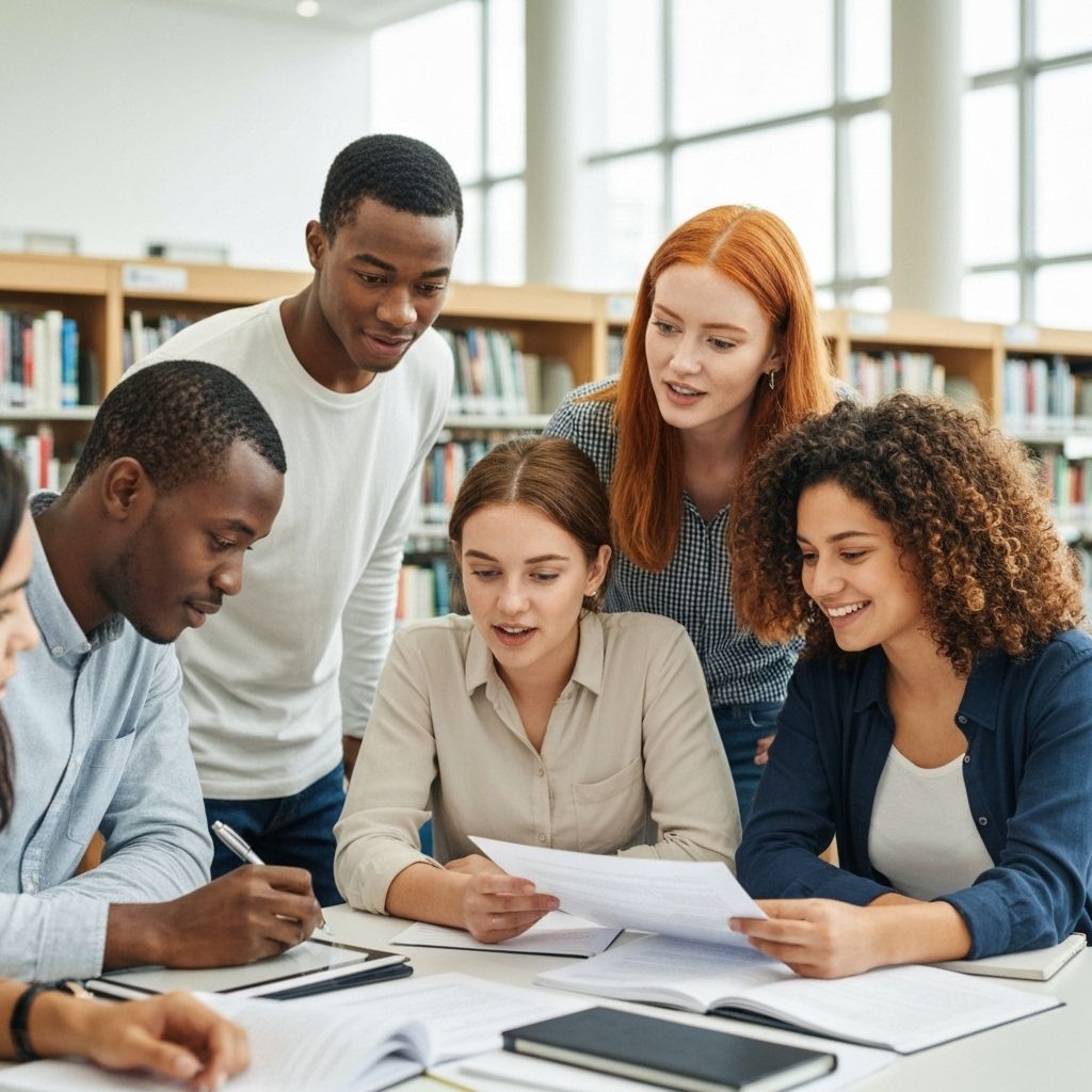 学部生の学習風景